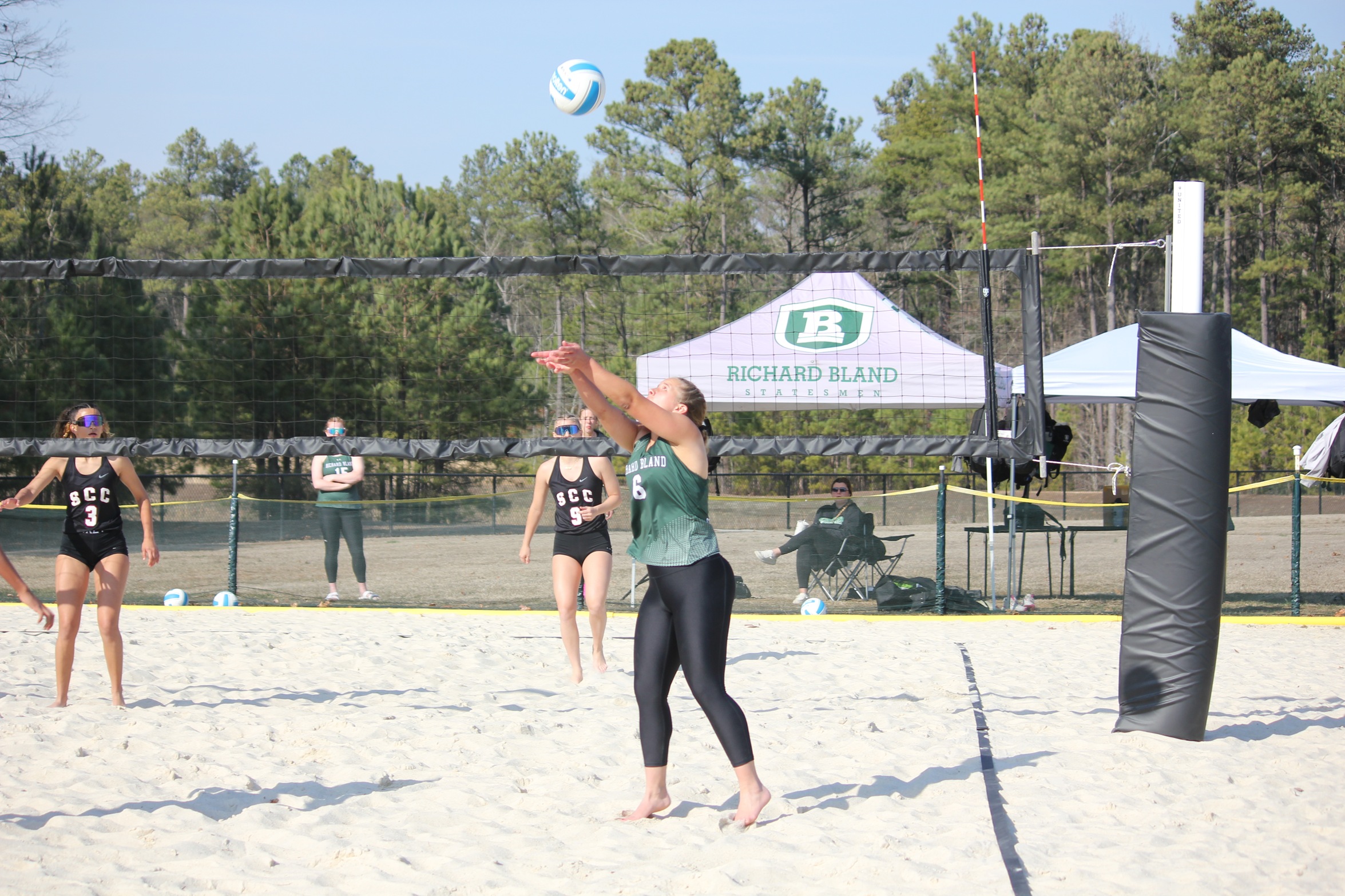 Beach Volleyball Earns Split at Catawba College