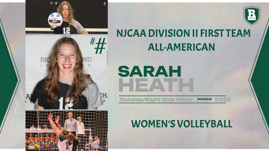 Sarah Heath Named NJCAA Division II All-American