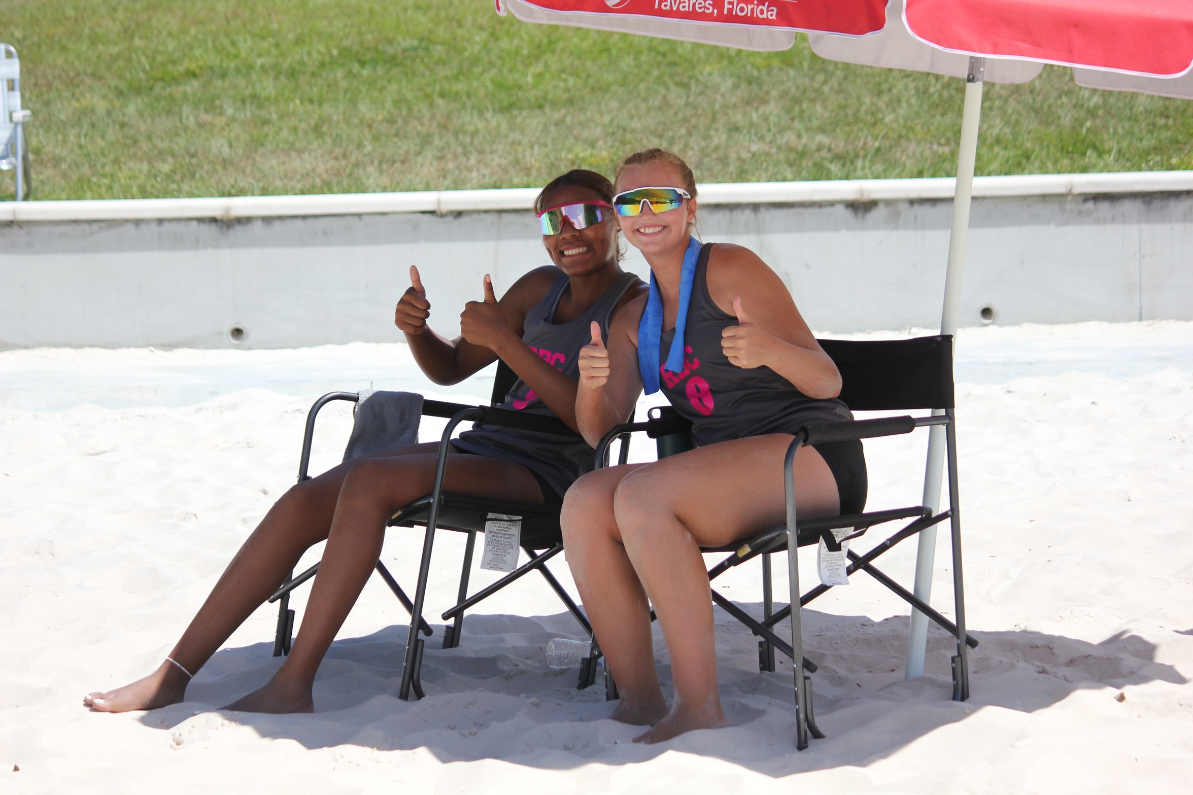 Beach Volleyball Rebounds with 2 Wins on Day 2 of National Tournament