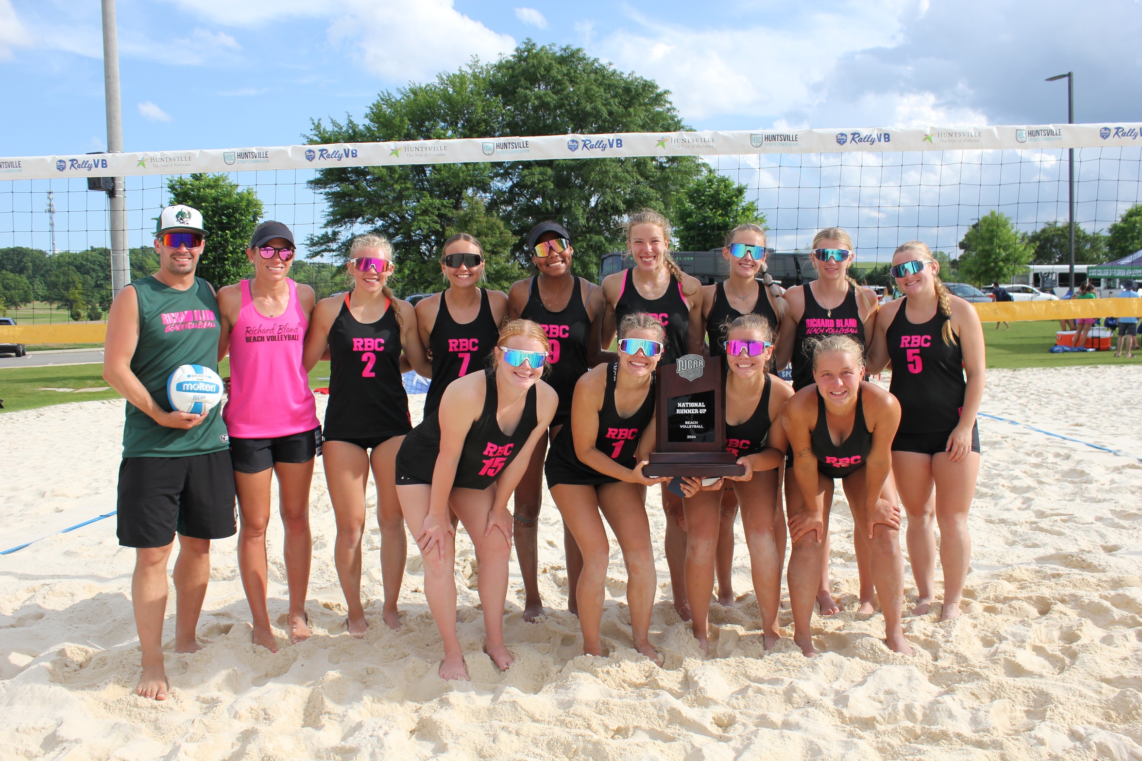 Beach Volleyball Named National Runners-Up