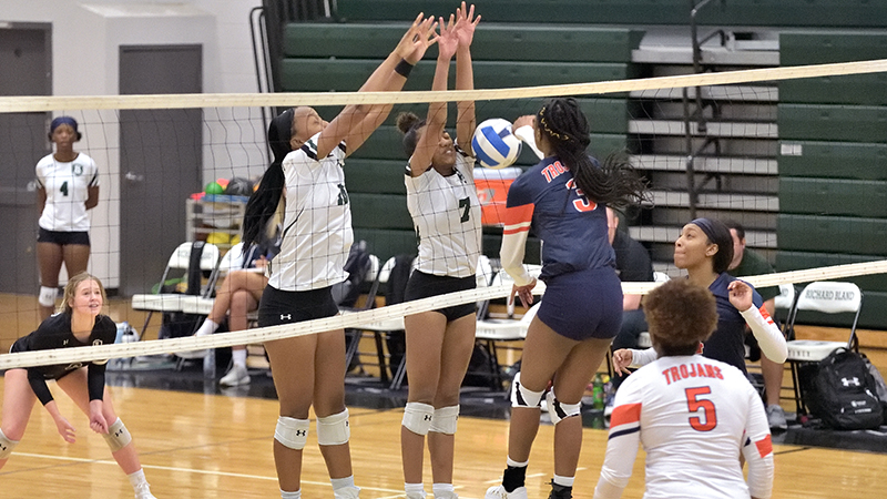 Tough Outing for Women's Volleyball